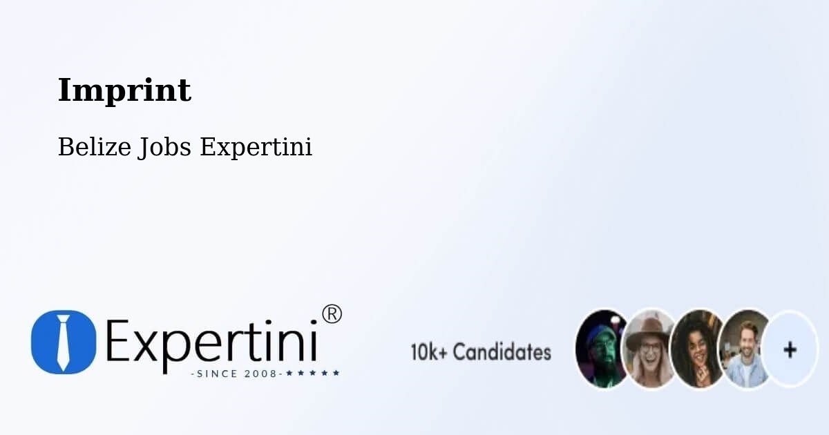 Imprint – Belize - Belize Jobs Expertini